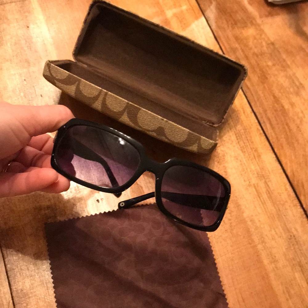 Black Coach Sunglasses